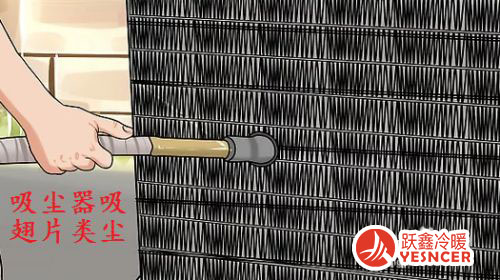 風(fēng)機(jī)盤管、翅片等外露部位的清洗