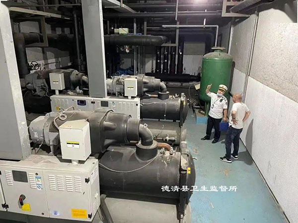 浙江省湖州市德清縣衛(wèi)生監(jiān)督所開展集中空調(diào)通風(fēng)系統(tǒng)專項檢查